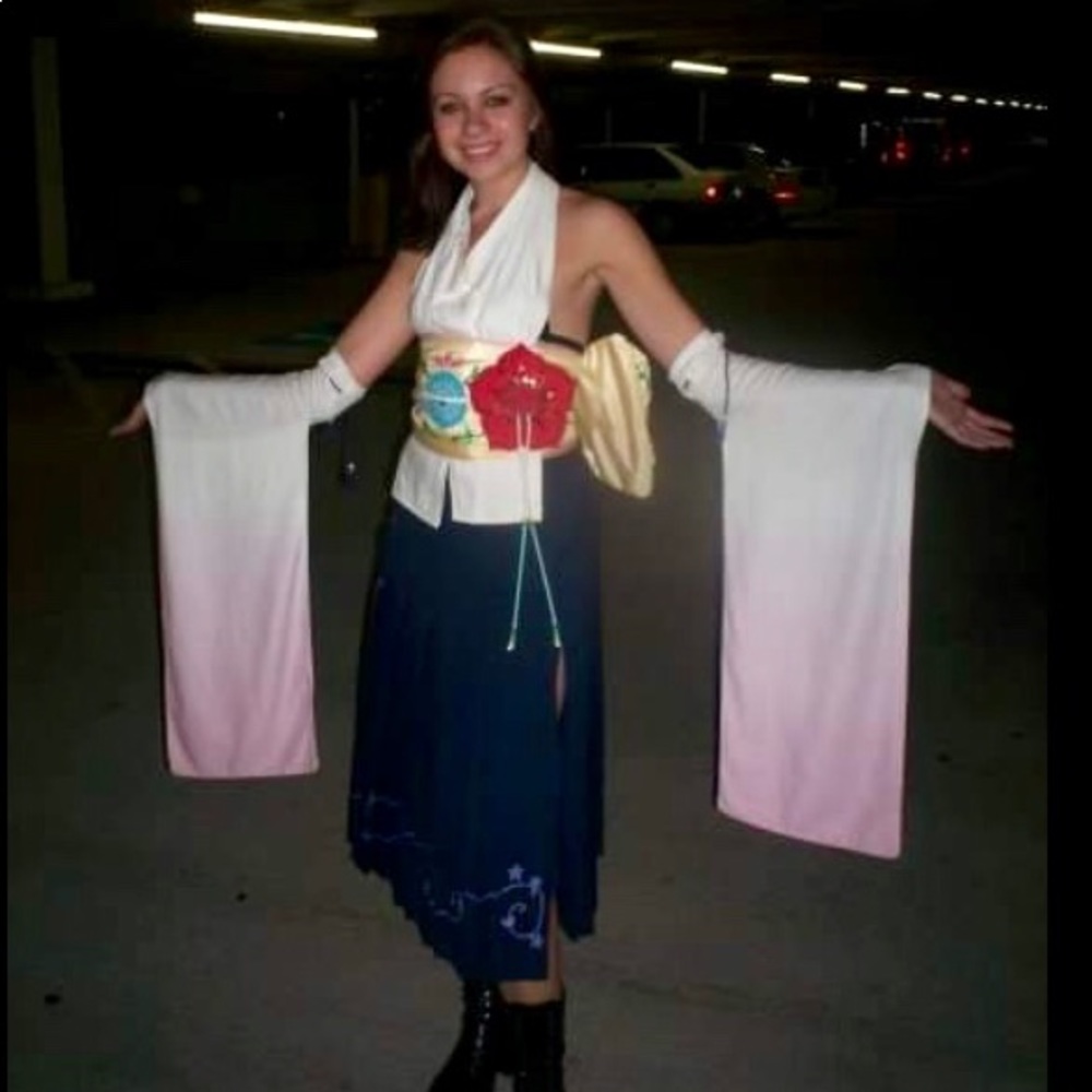 Final Fantasy X Yuna Cosplay Costume